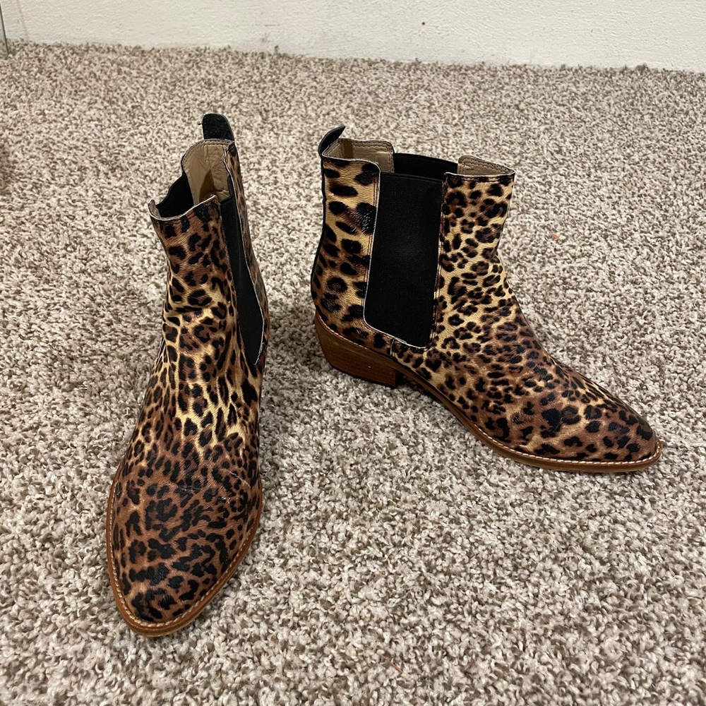 Cheetah boots